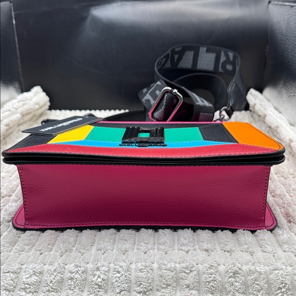 Karl Lagerfeld Mosaic Multi. Convertible Bag - Picture 8 of 10